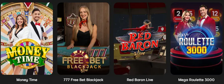 Minijogos no Casino 888CASINO
