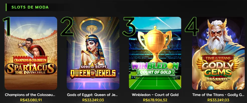 Jogos e limites exclusivos para 888CASINO
